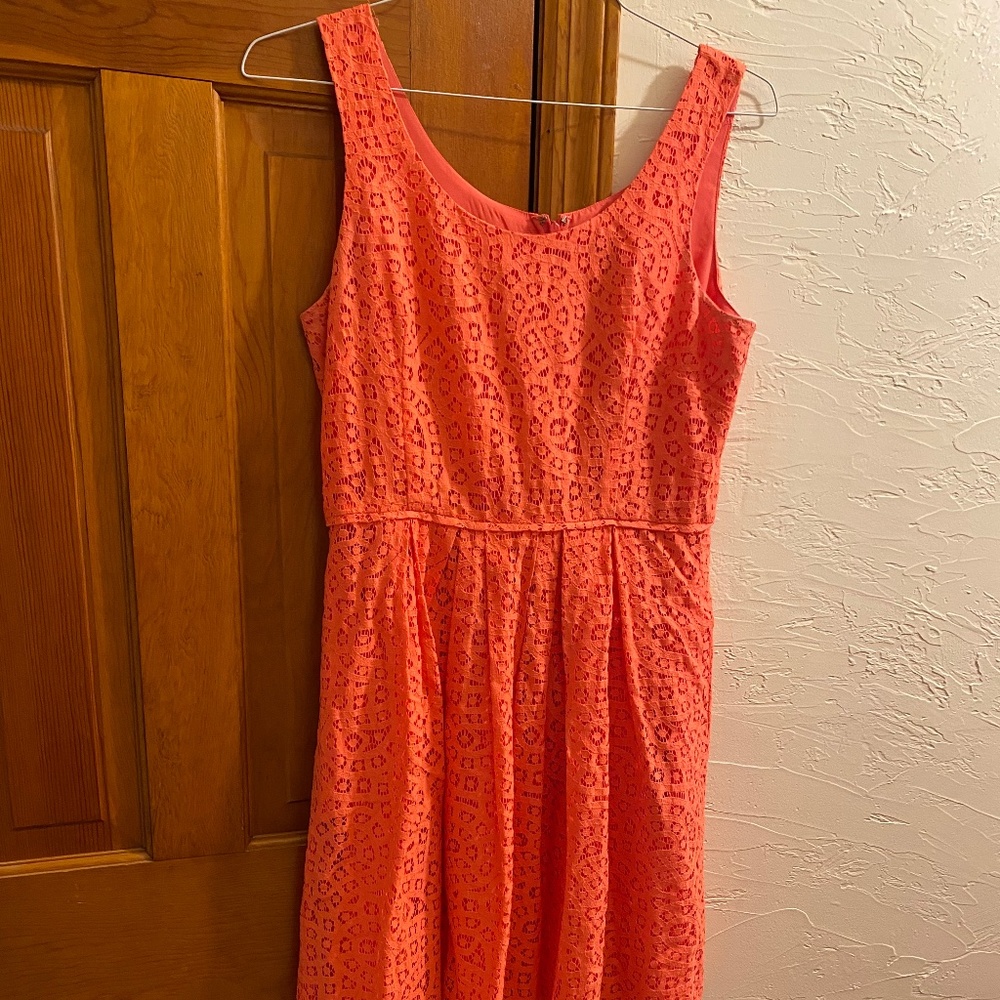 J.Crew Orange Dress